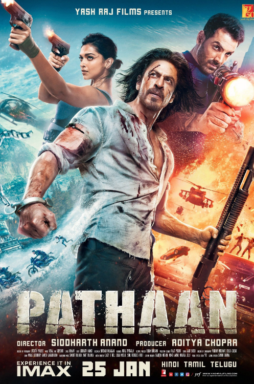 بالفيديو .. فيلم شاروخان Pathaan 2023 الجديد أول فيلم هندي يحقق نجاح قوي في أول يوم عرض